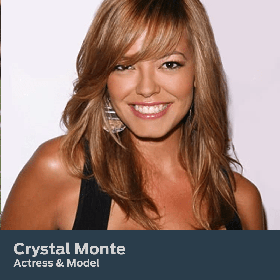 Laser Eye Center of Silicon Valley patient, Crystal Monte: Actress and model.