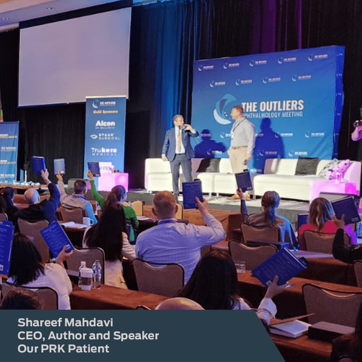 Shareef Mahdavi: PRK Patient, Author, CEO of Laser Eye Center at Silicon Valley