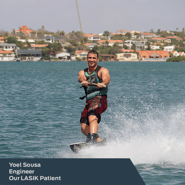 Laser Eye Center of Silicon Valley WFO LASIK patient, Yoel Sousa: Engineer