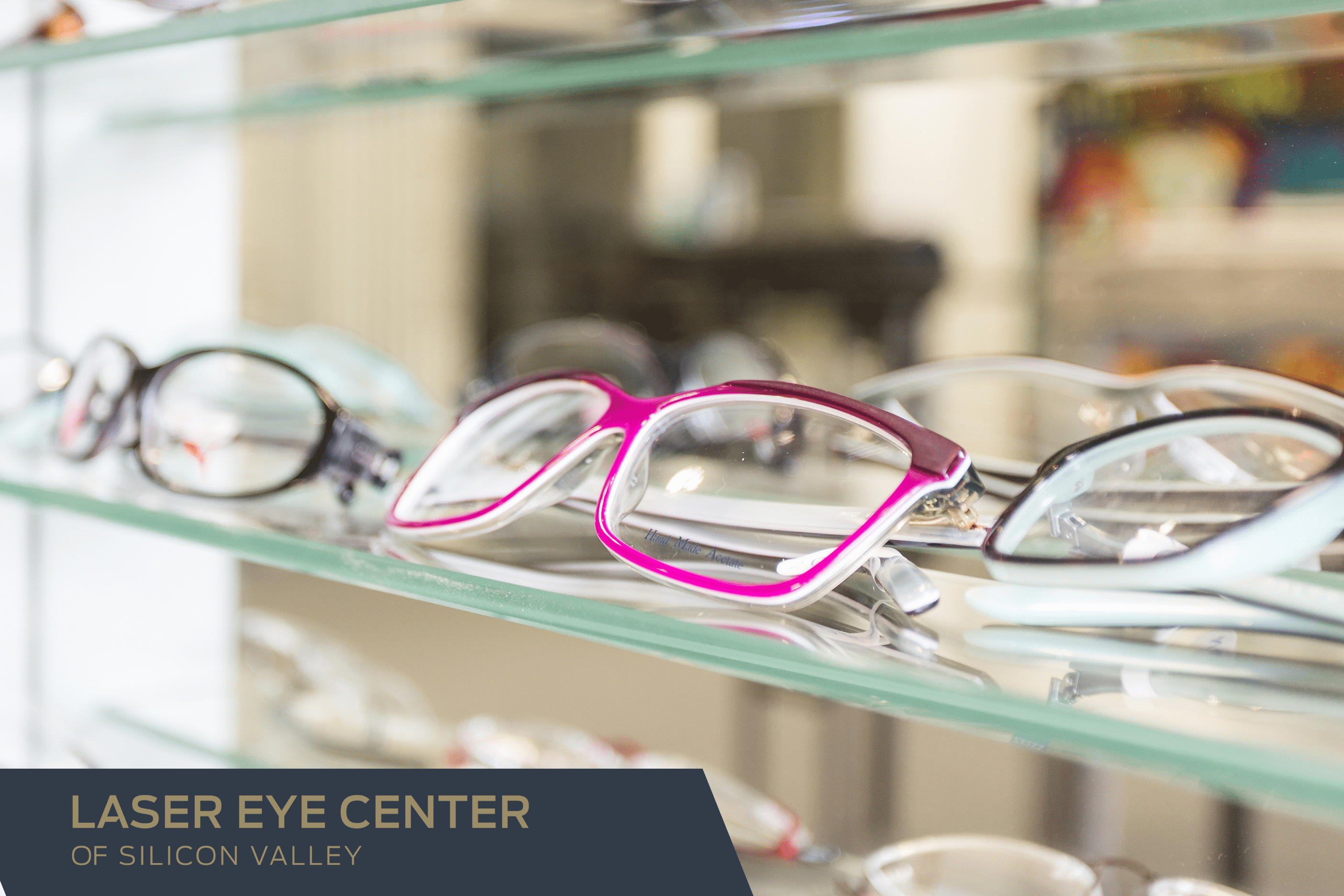 Shelf full of reading glasses for Step #1 to Getting Rid of Glasses Webinar: May 22nd blog